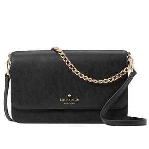 NWOT Kate Spade Madison Medium Saffiano Flap Convertible Crossbody Purse Box Bag